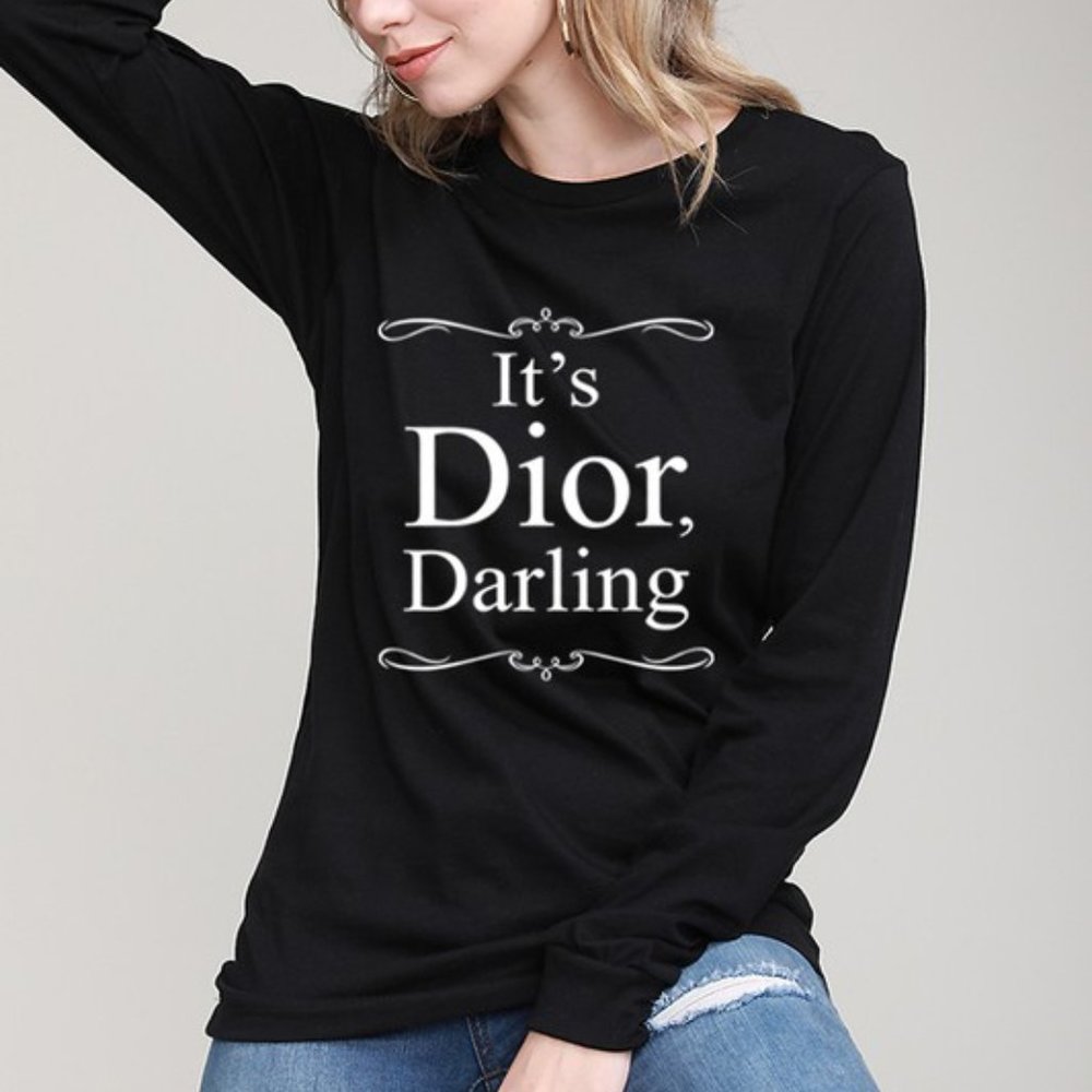 It's Dior Darling Long Sleeve T-Shirt